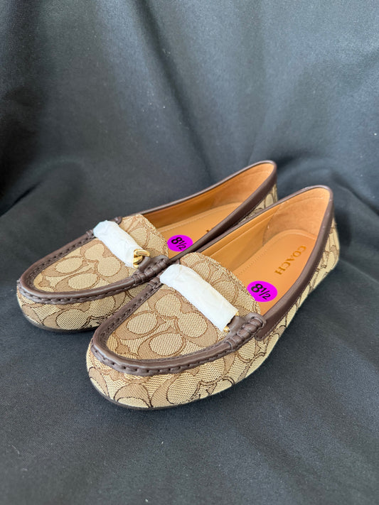 Coach Mona Driver Loafer - Khaki Chestnut