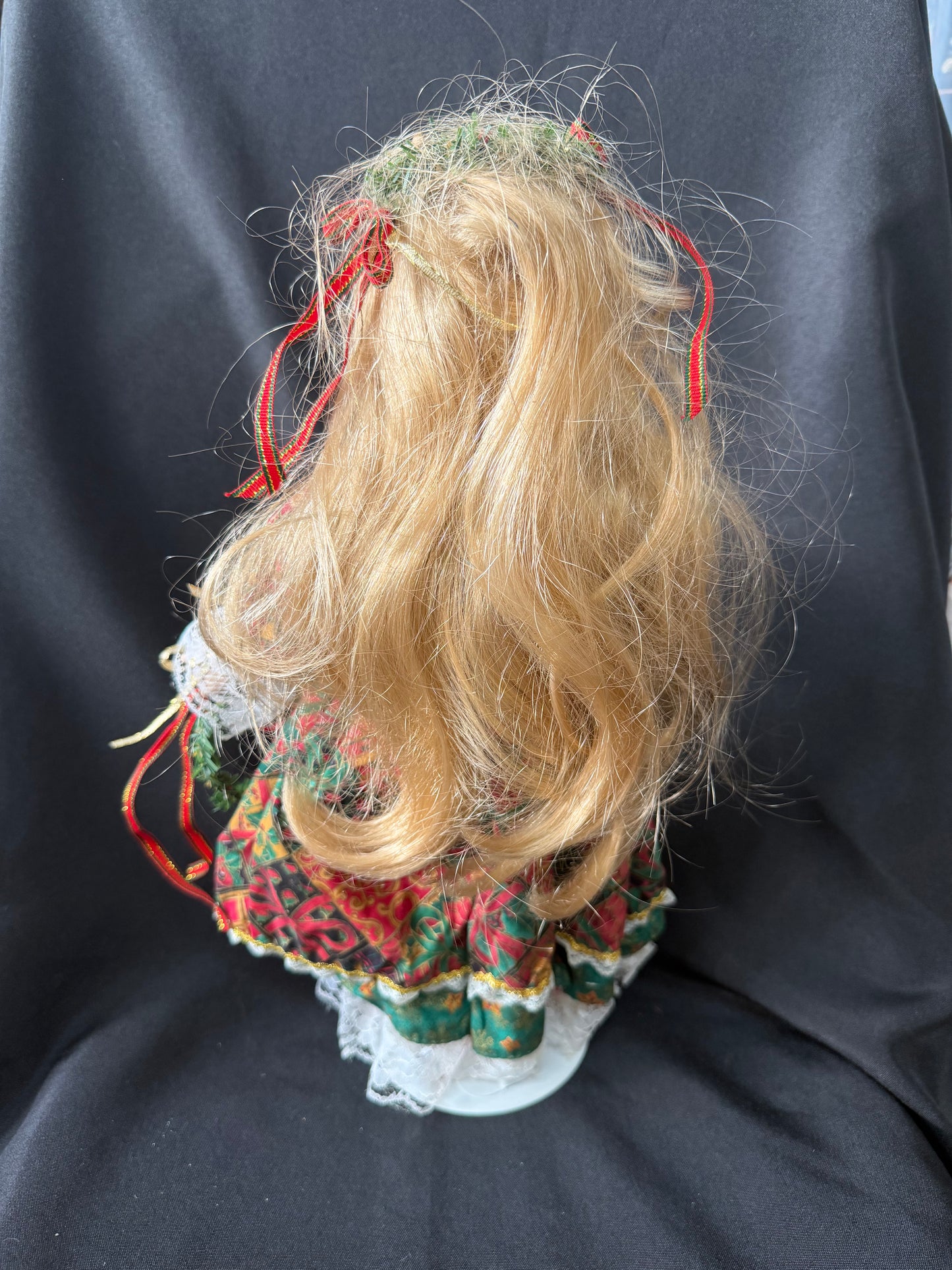 "Nicole" Heritage Christmas Doll - with Stand (16")