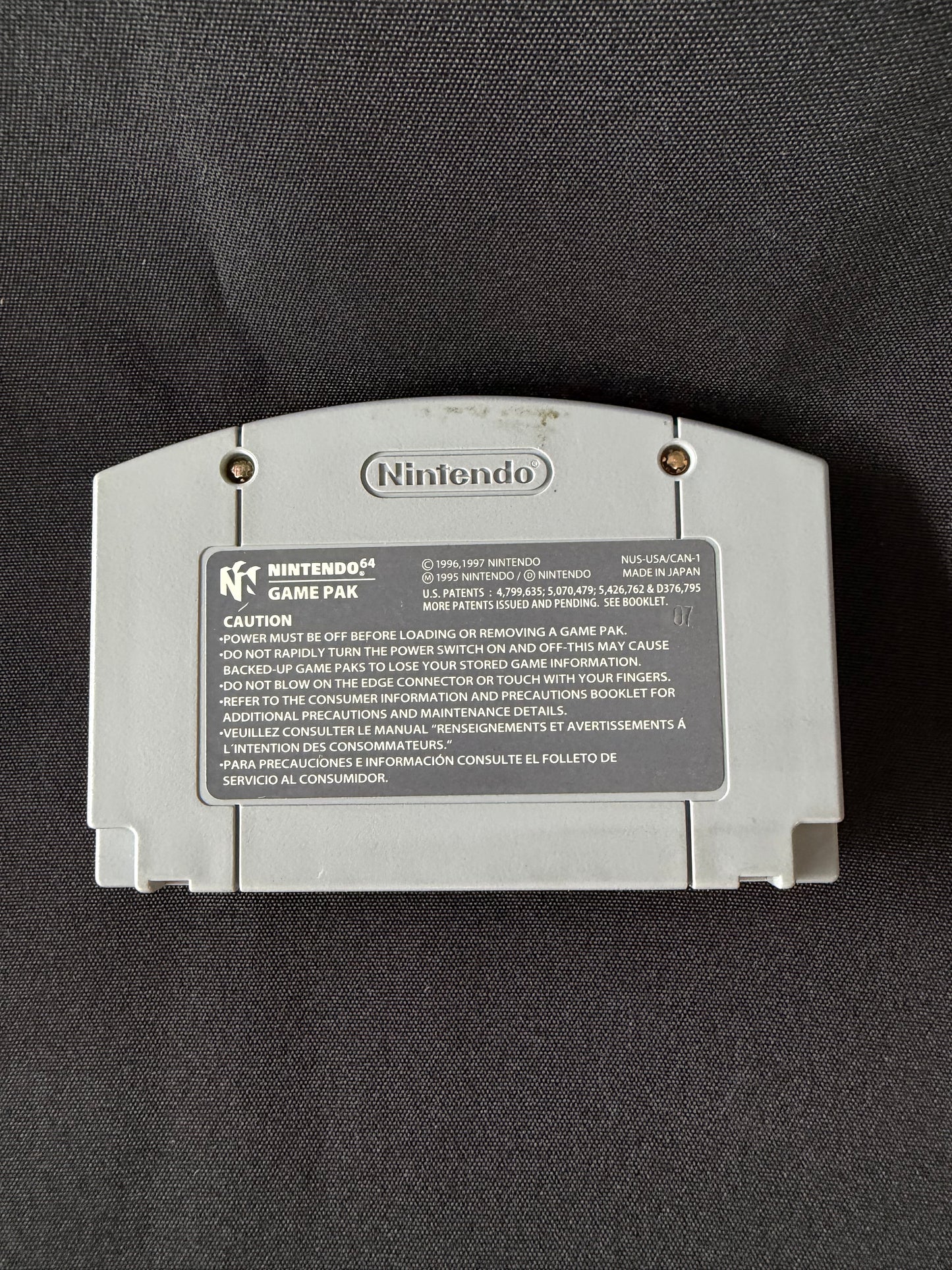 Mario Party 1 - Nintendo 64 (Tested, working)