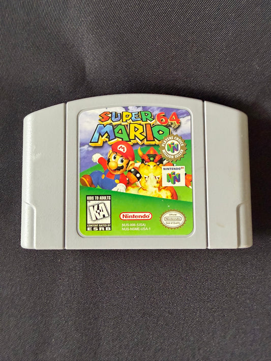 Super Mario 64 — (Nintendo 64, tested & working)