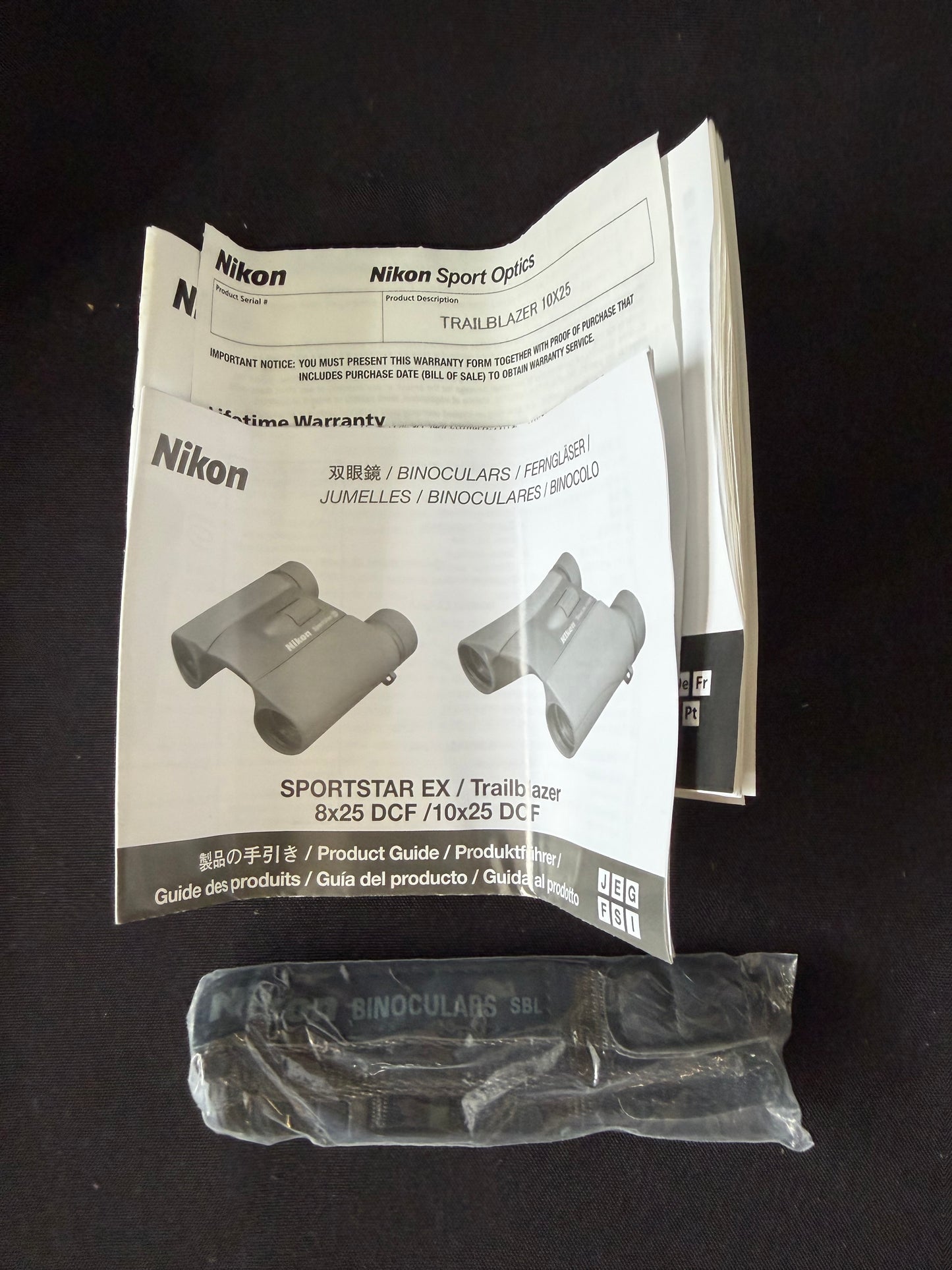 Nikon Trailblazer Waterproof Binoculars (10x25)
