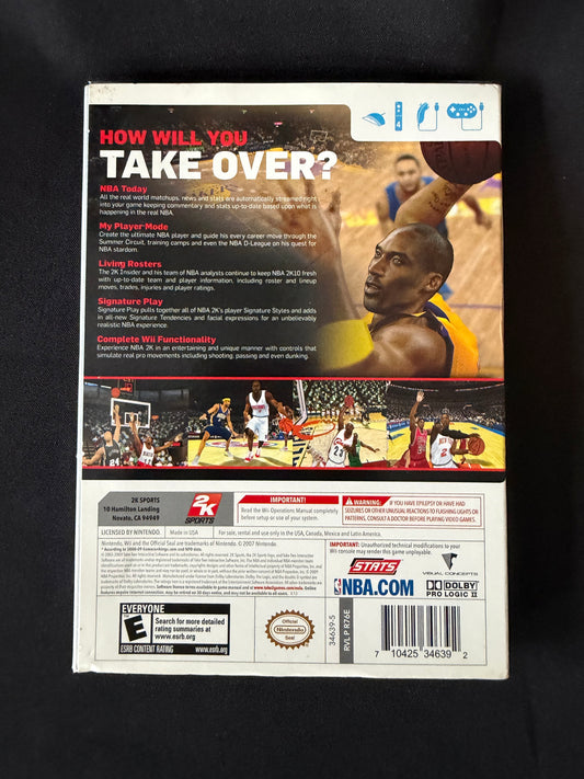 NBA 2K10: Tenth Anniversary (Nintendo Wii, 2009, New in Box)