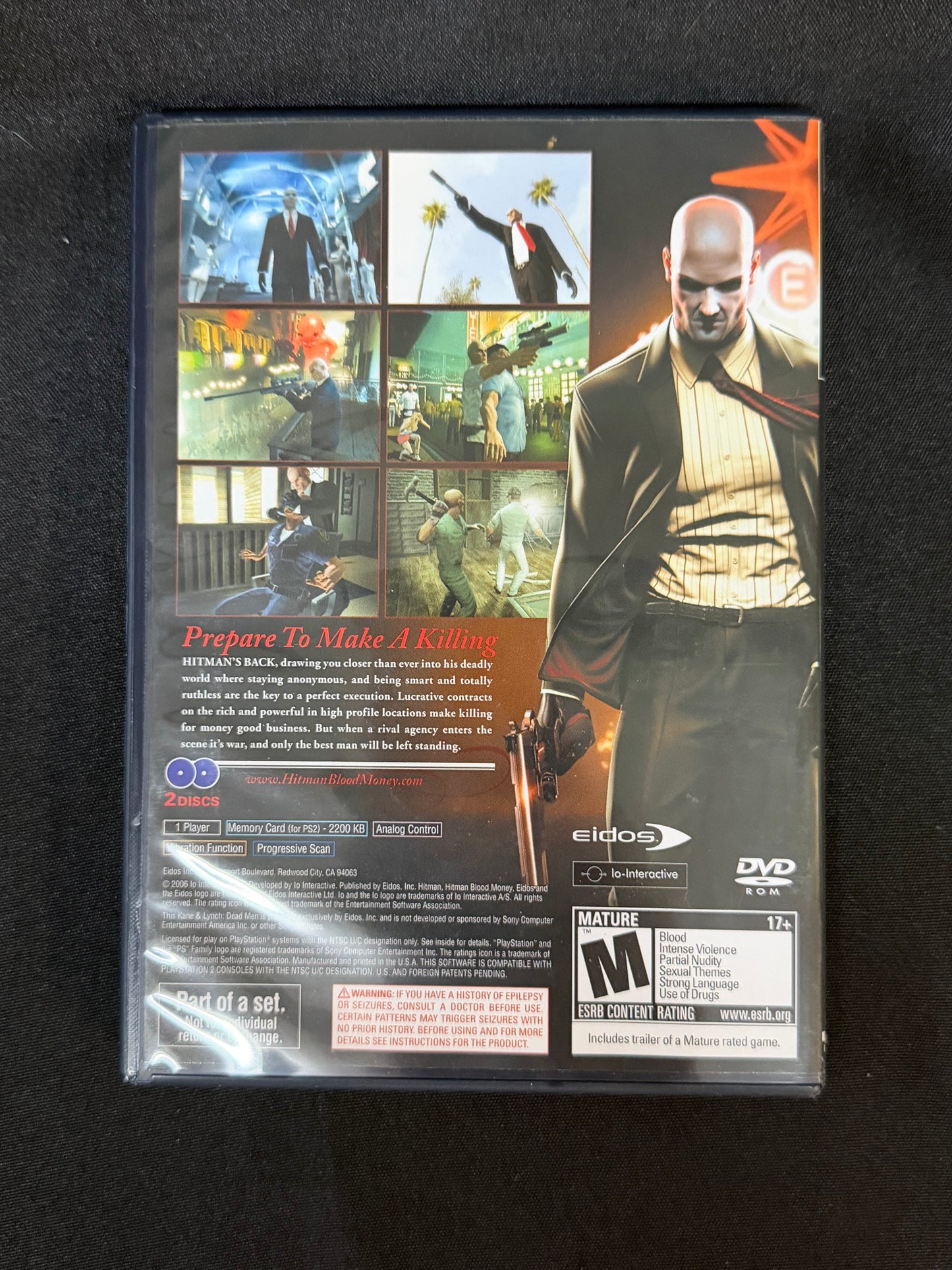 Hitman Trilogy — PlayStation 2 (PS2)
