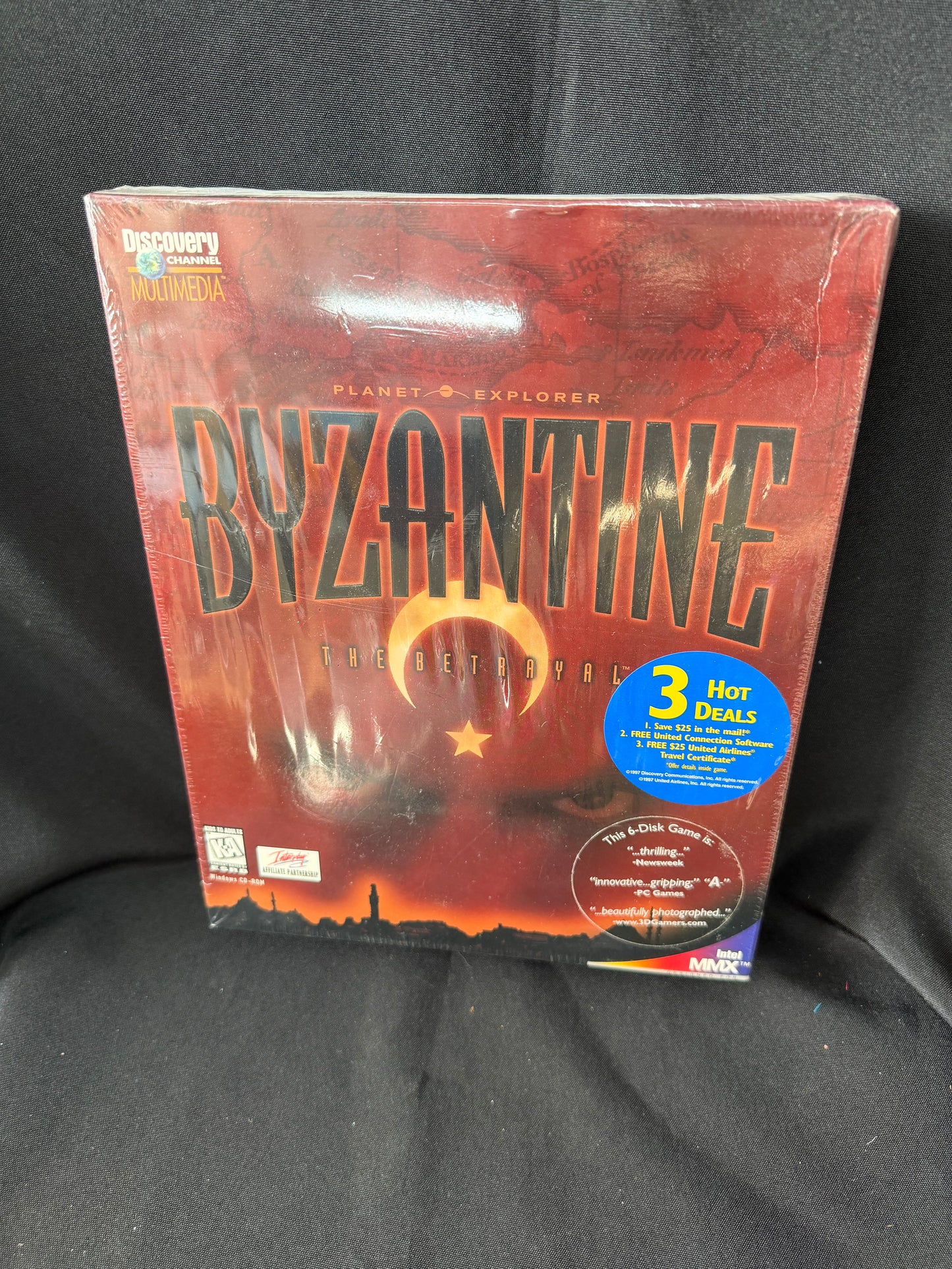 Byzantine: The Betrayal (PC, 1997, CD-ROM) Big Box Game CIB