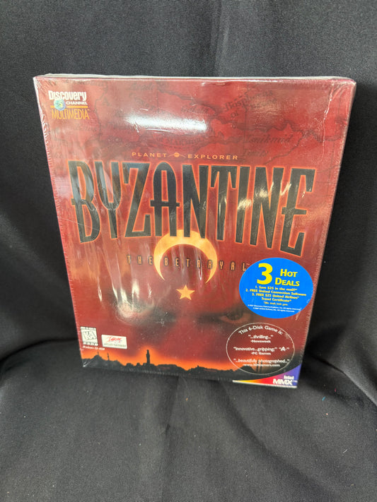 Byzantine: The Betrayal (PC, 1997, CD-ROM) Big Box Game CIB