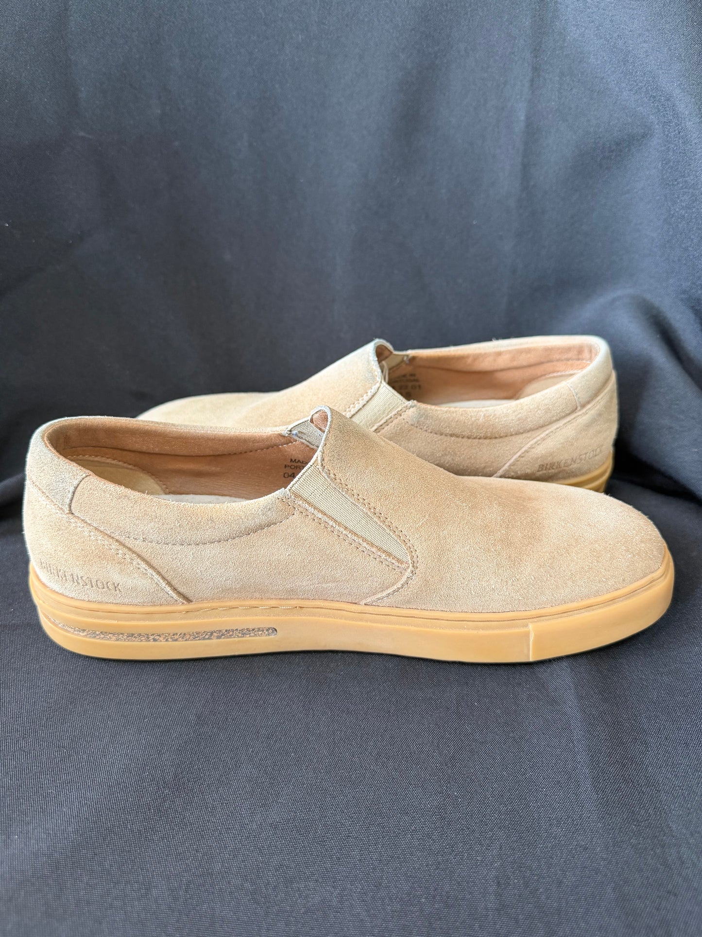 Birkenstock Oswego Suede Slip-On Casual Shoes — Men’s 8.5 (EU 41)