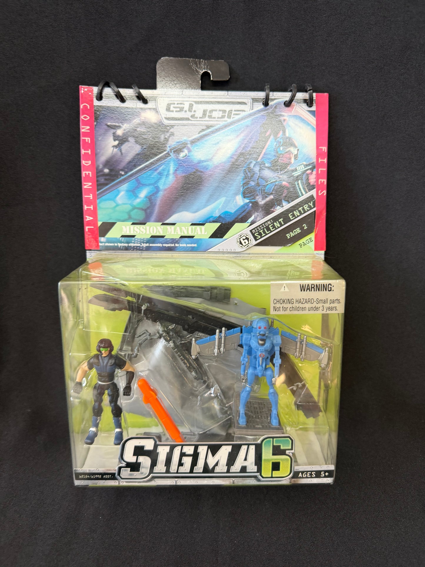 G.I. Joe Sigma 6 — Silent Entry Mission Figure Set