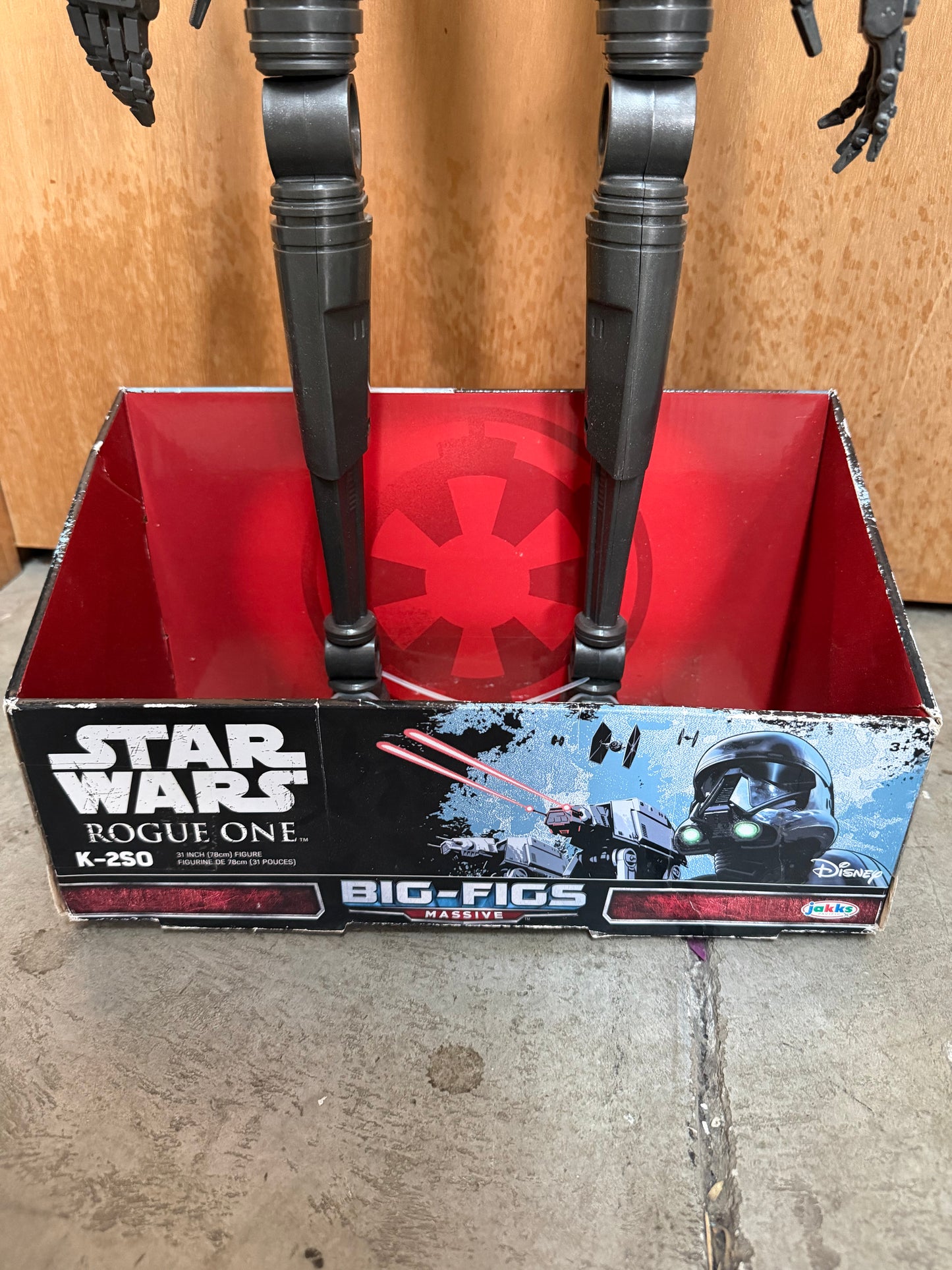 Jakks Pacific K-2SO Tall Robot Figure - Star Wars 2016 Edition 31" Tall