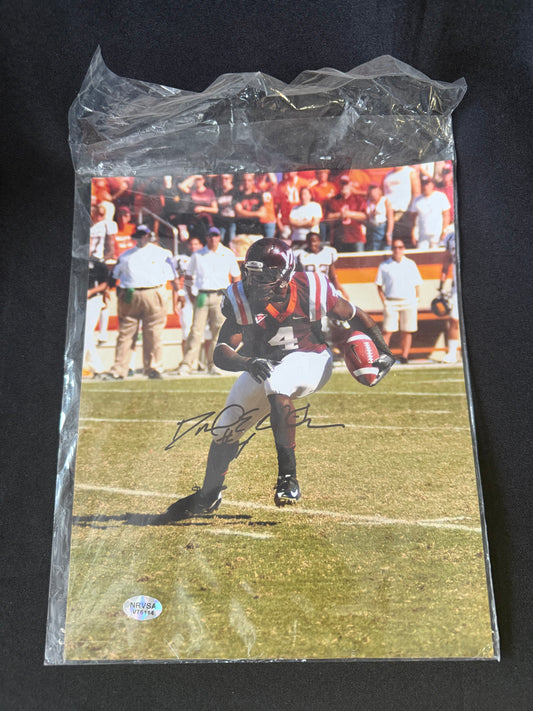 David Wilson #4 — Autographed Picture (NRVSA Certified)