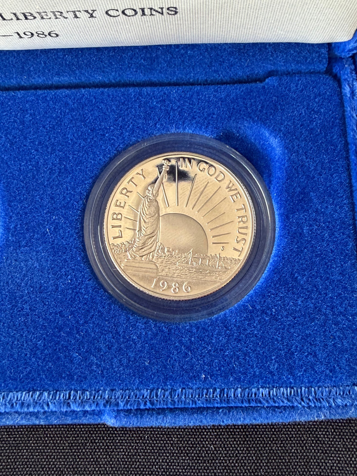 U.S. Mint — Statue of Liberty Centennial Proof Silver Coin Set (1886–1986)