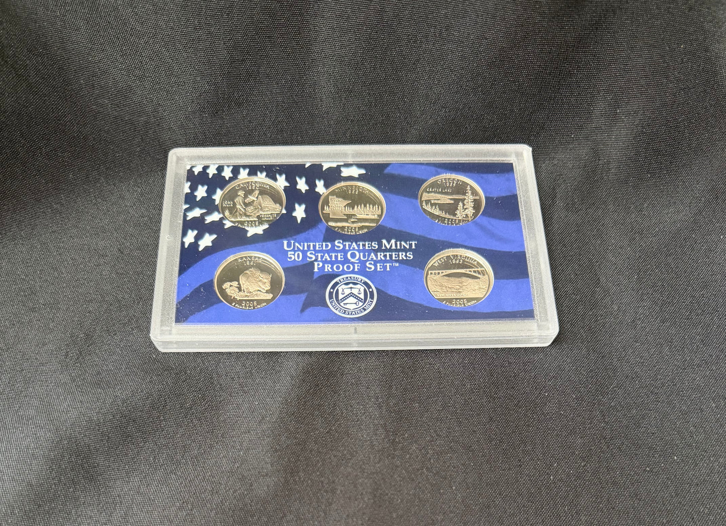 United States Mint 50 State Quarters Proof Set  - 2005