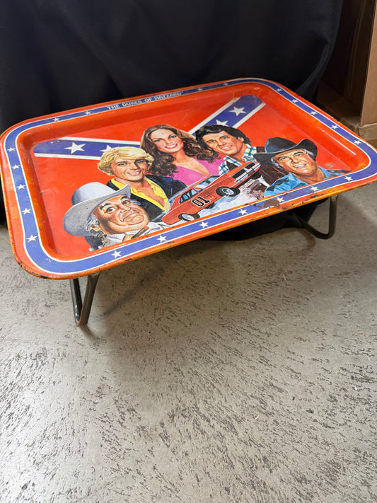Vintage TV Dinner Tray - "The Dukes of Hazzard"