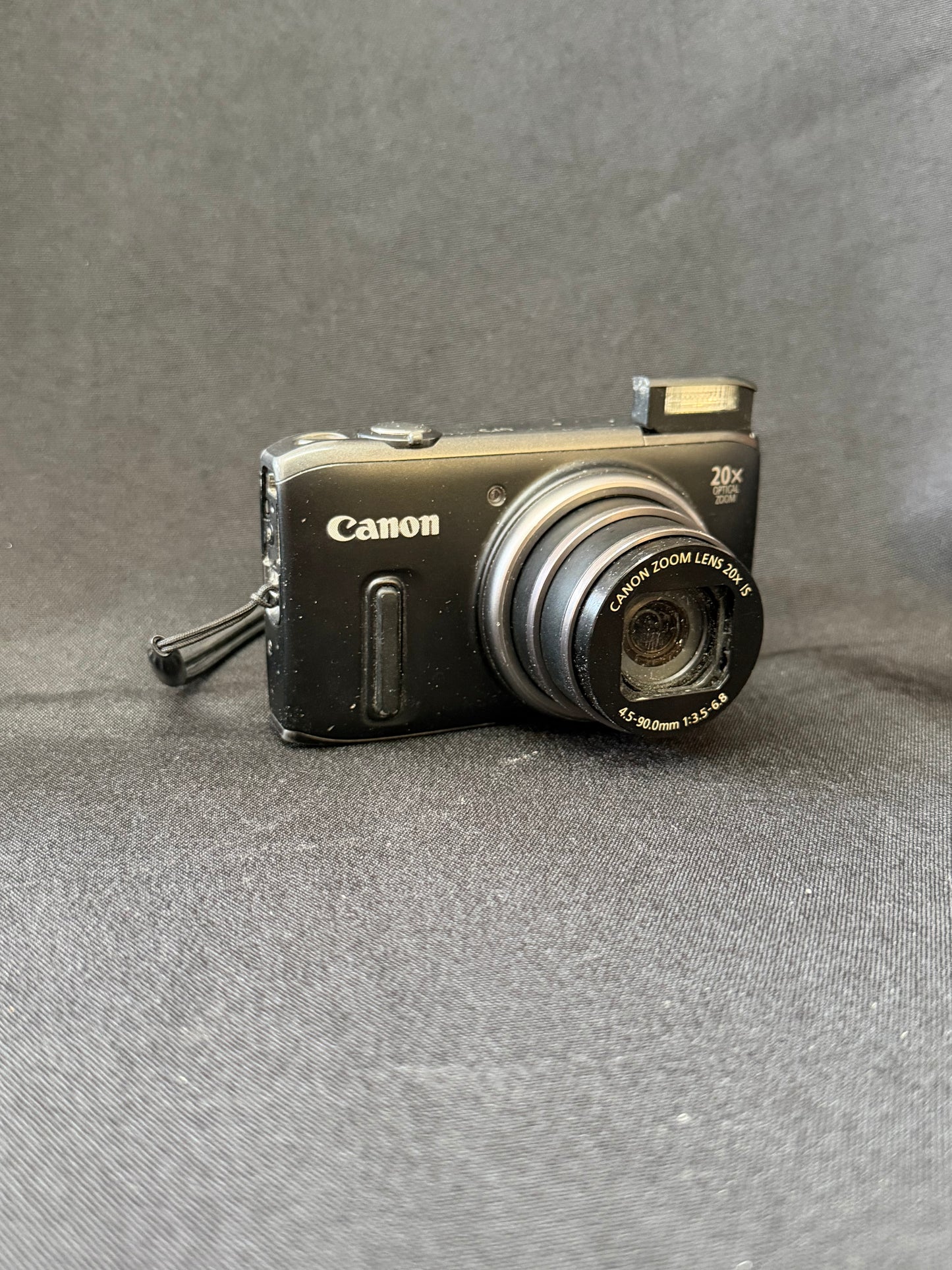 Canon PowerShot SX260 HS — 12.1MP, 20x Zoom, GPS, Full HD Video (Works)