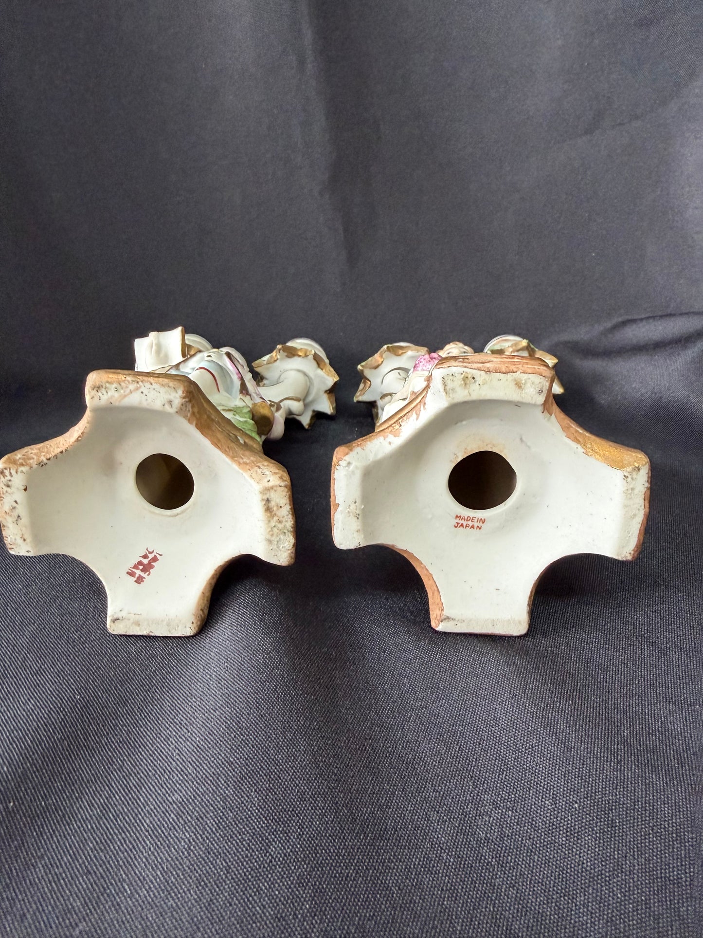 English Candle Holders - Made in Japan (Set of 2)
