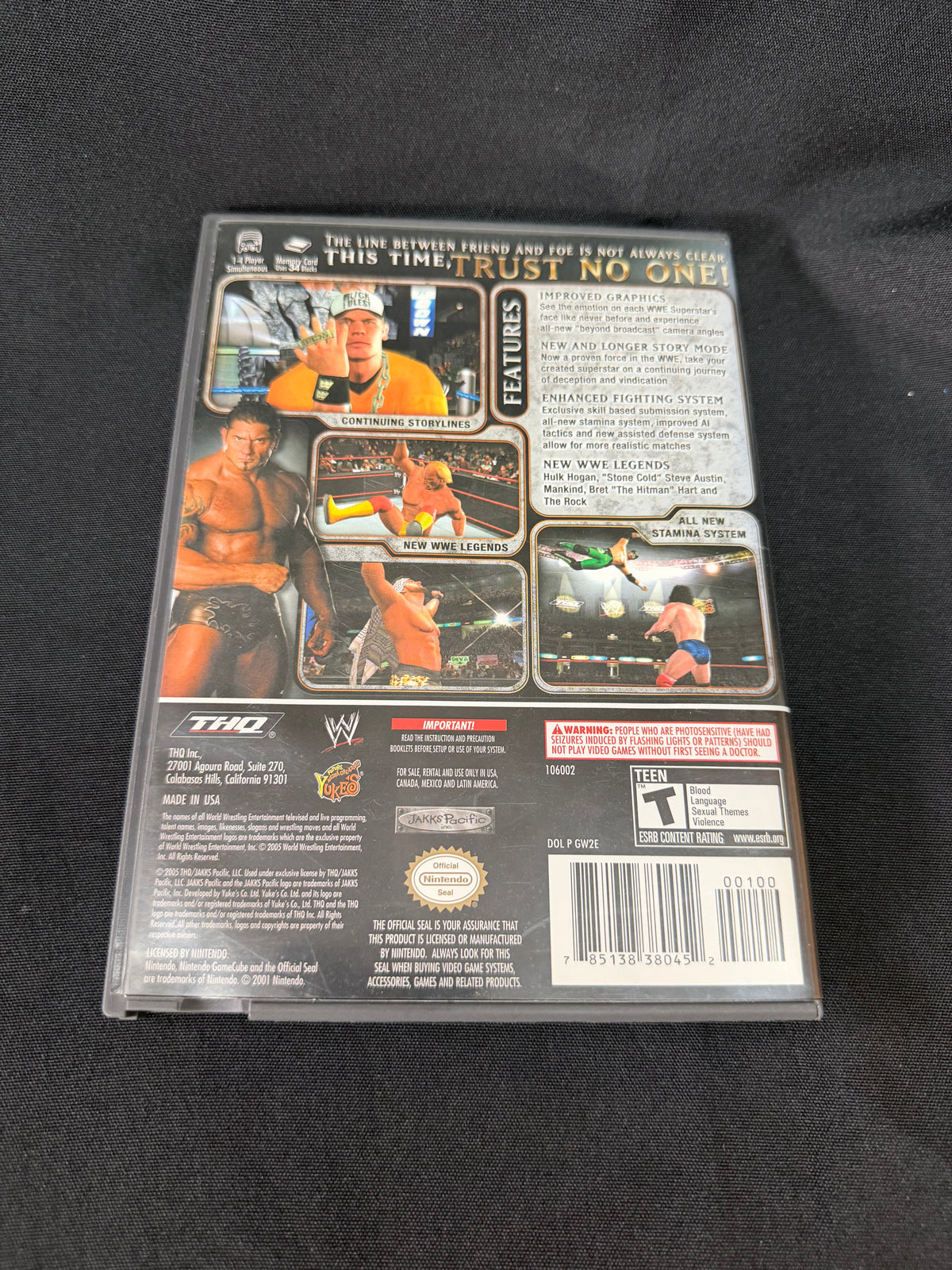 WWE Day of Reckoning 2 (Nintendo Game Cube)