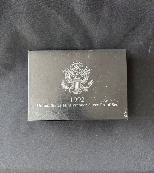 United States Mint Premier Silver Proof Set - 1992