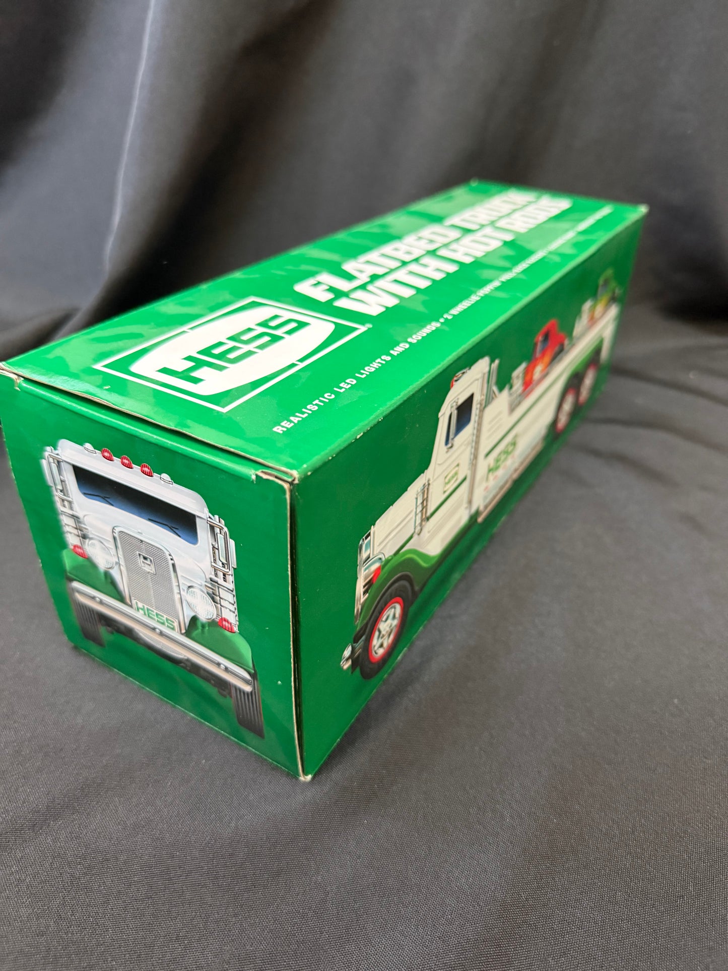 Hess Flatbed Truck with Hot Rods