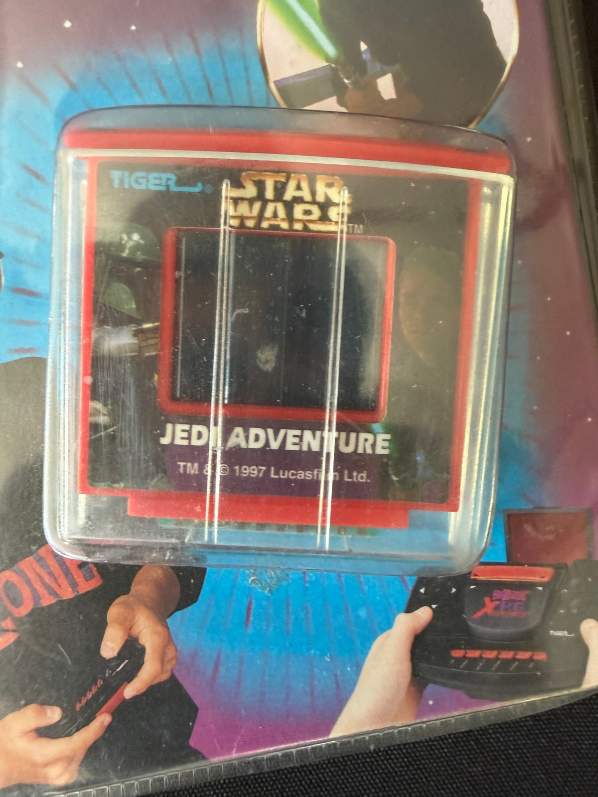 1997 Tiger R-Zone — Star Wars Jedi Adventure Game Cartridge (Sealed, MIP)