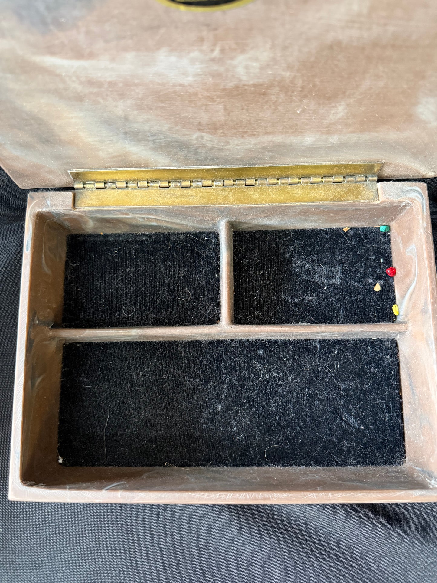 Incolay Stone Jewelry Box - Two Birds (Made in USA)