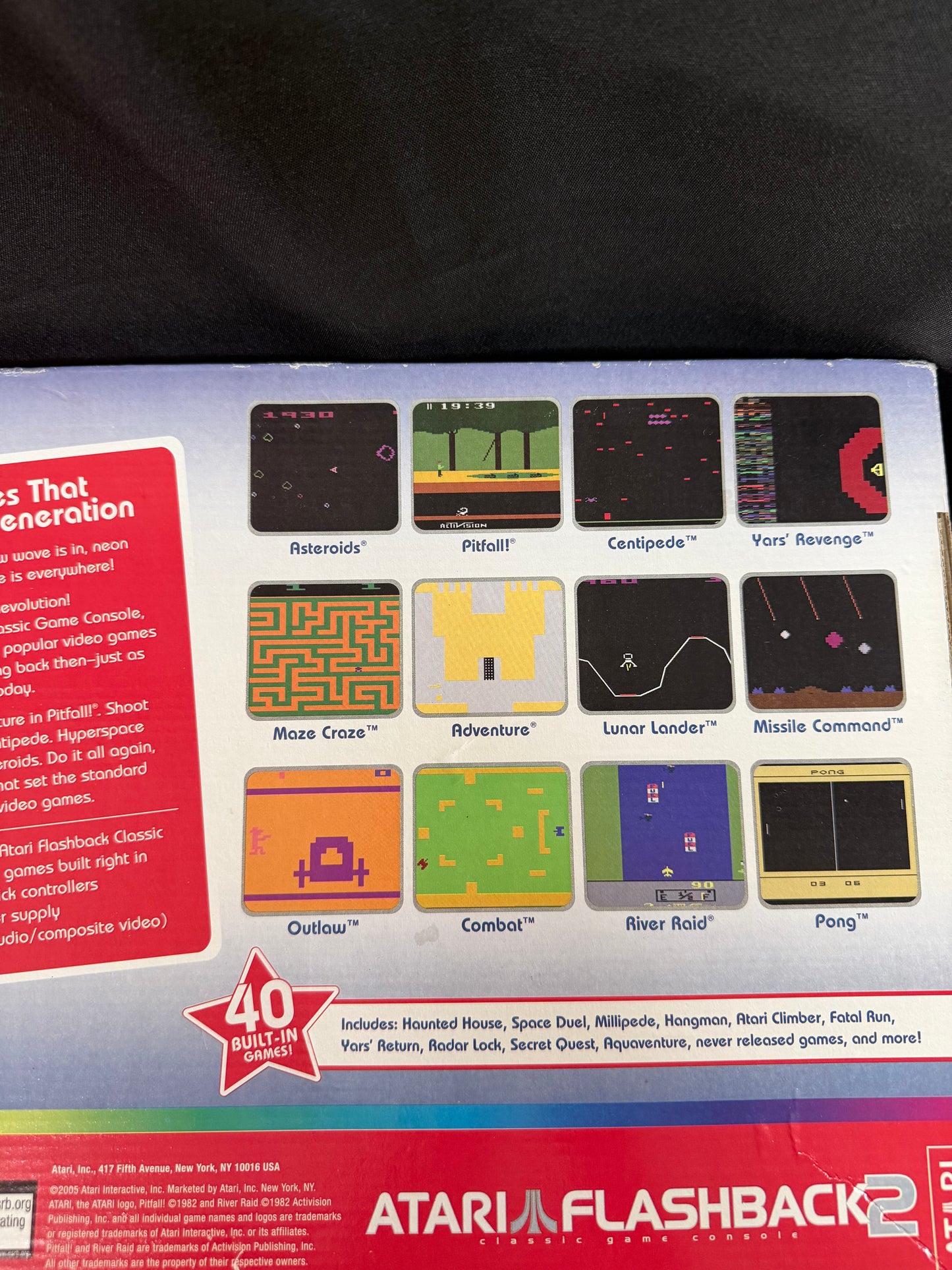 Atari Flashback 2 Classic Game Console