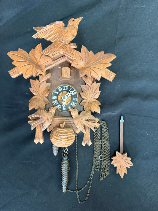 Vintage German Black Forest Cuckoo Clock