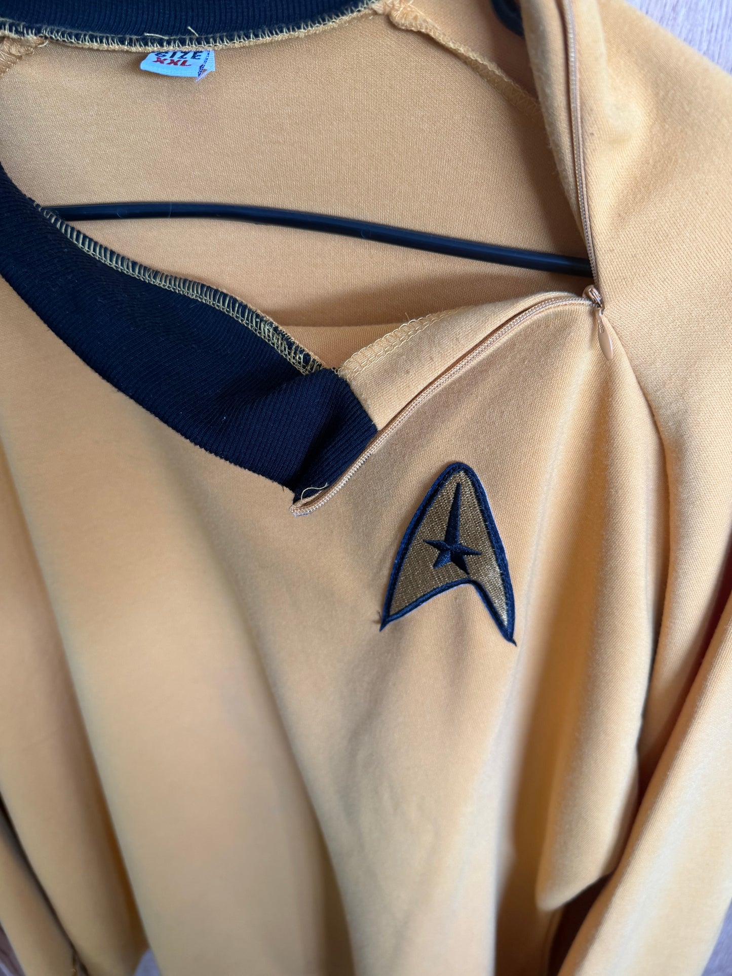 Star Trek — Captain James Kirk TOS Yellow/Gold Command Shirt