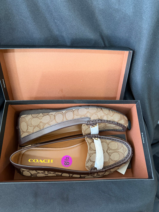 Coach Mona Driver Loafer - Khaki Chestnut