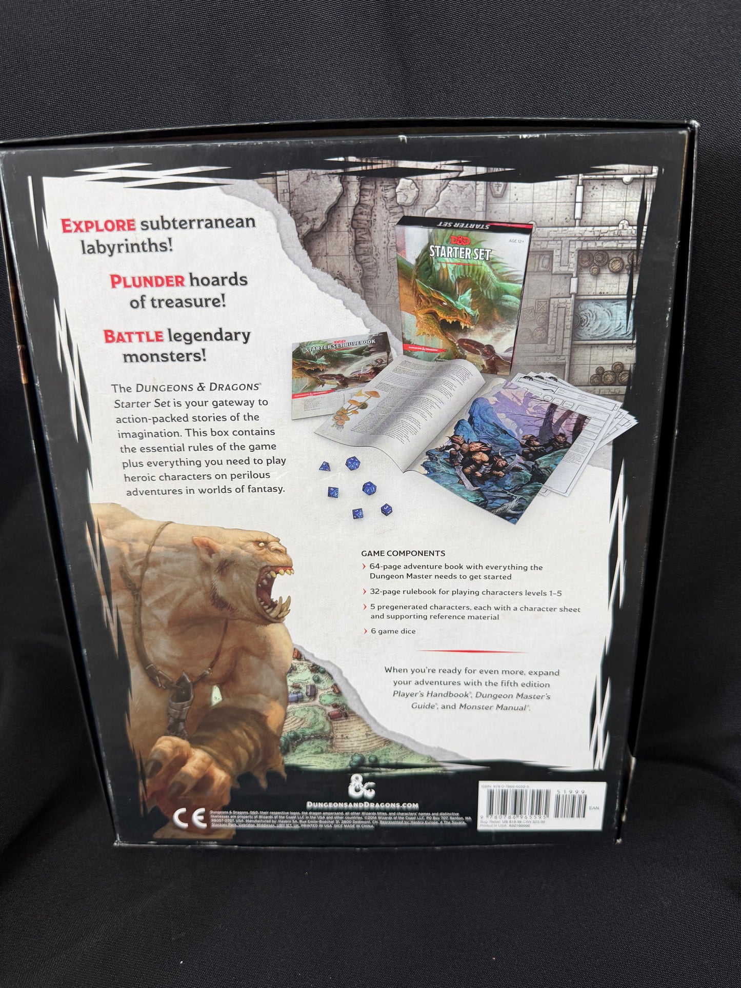Dungeons & Dragons — Starter Set: Lost Mine of Phandelver (Boxed Set with Dice)