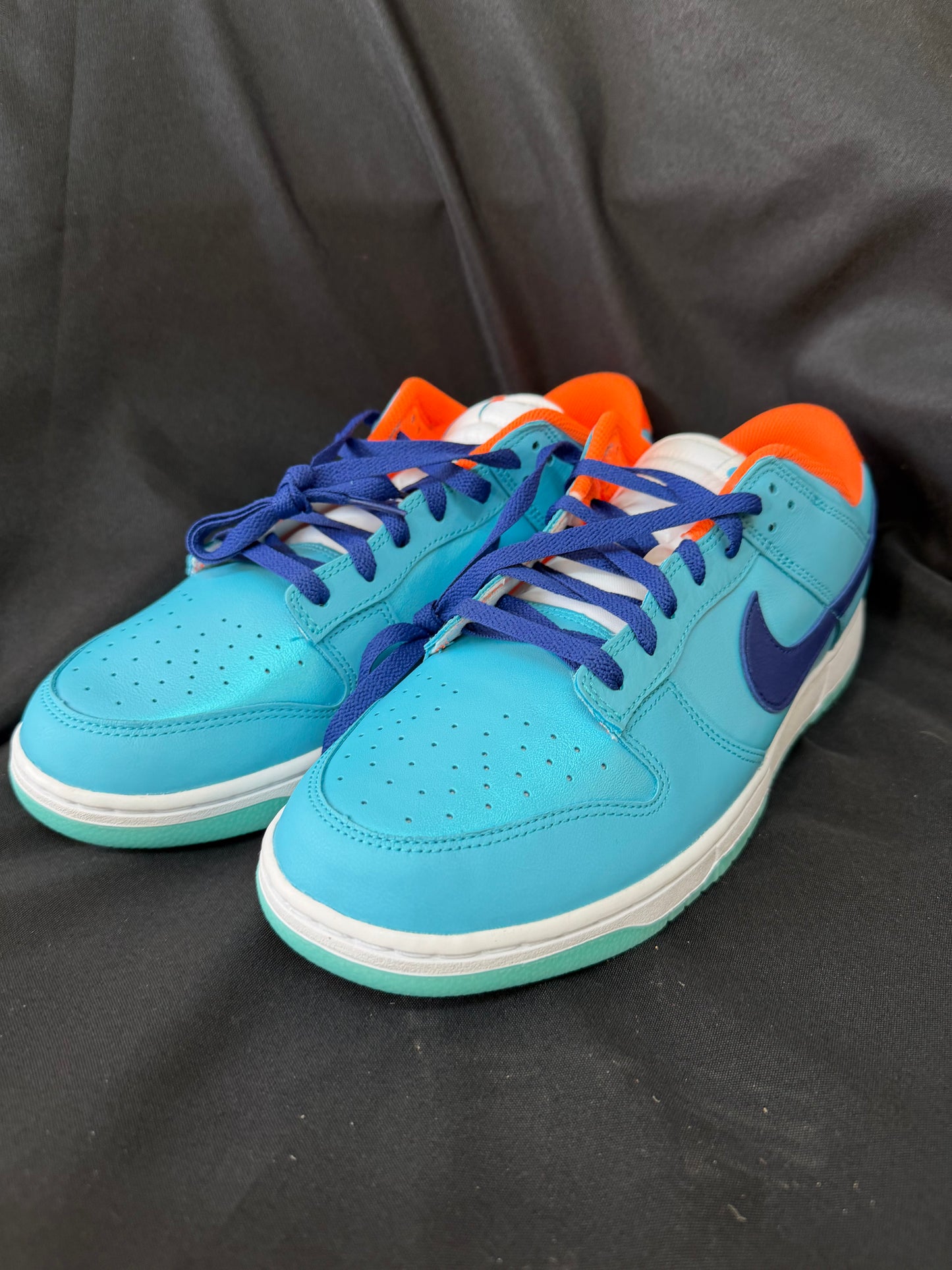 Nike Dunk Low SE Sneakers – Baltic Blue, Total Orange & Deep Royal Blue