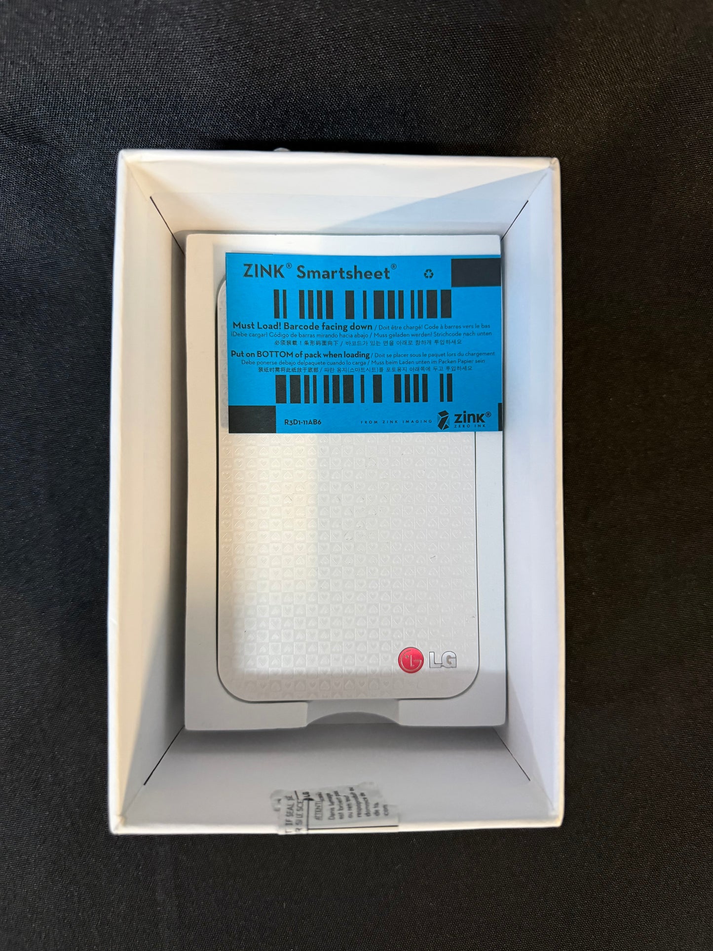 LG Pocket Photo PD233 Bluetooth Printer