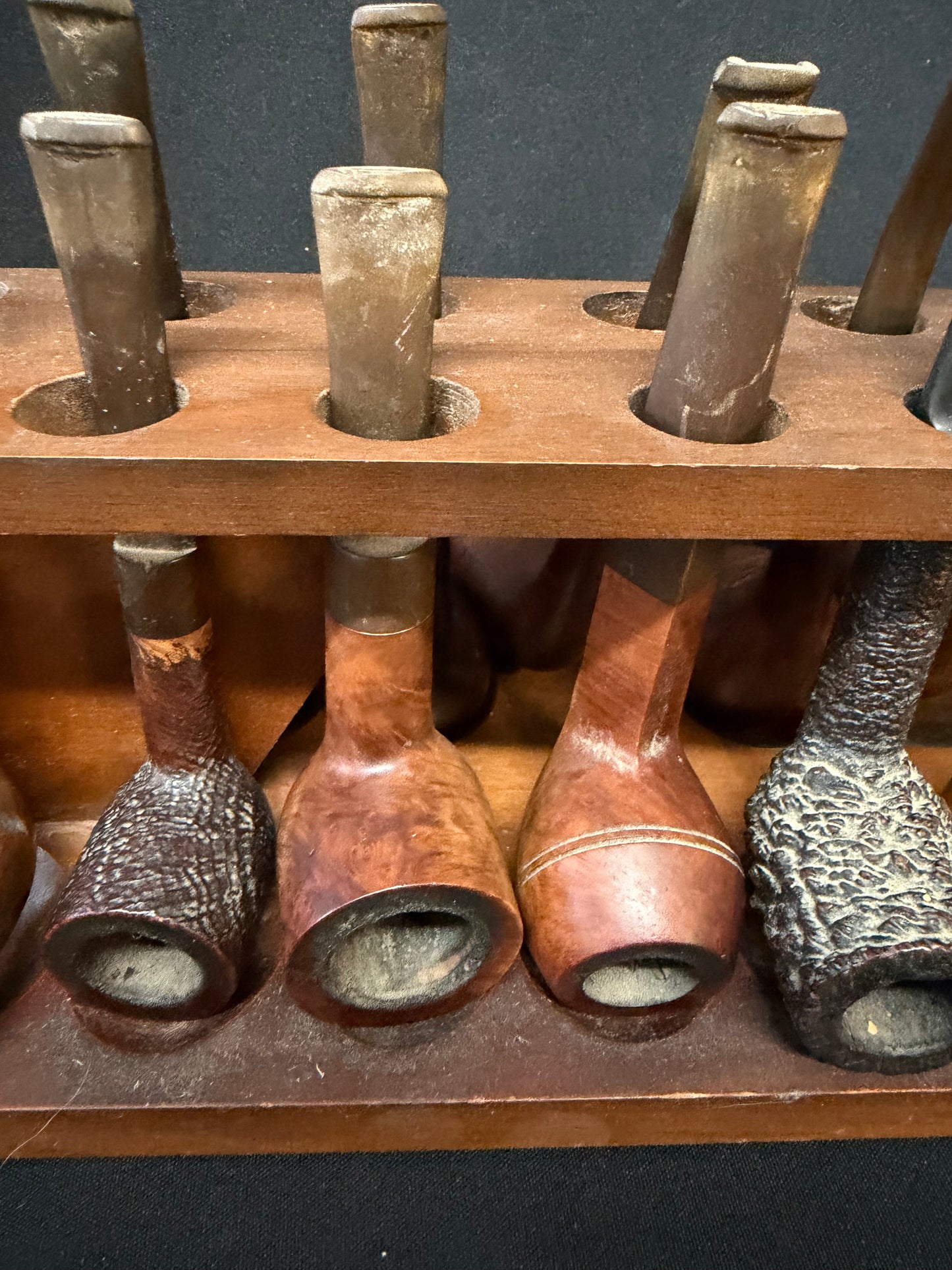 Set of 12 Vintage Smoke Pipes