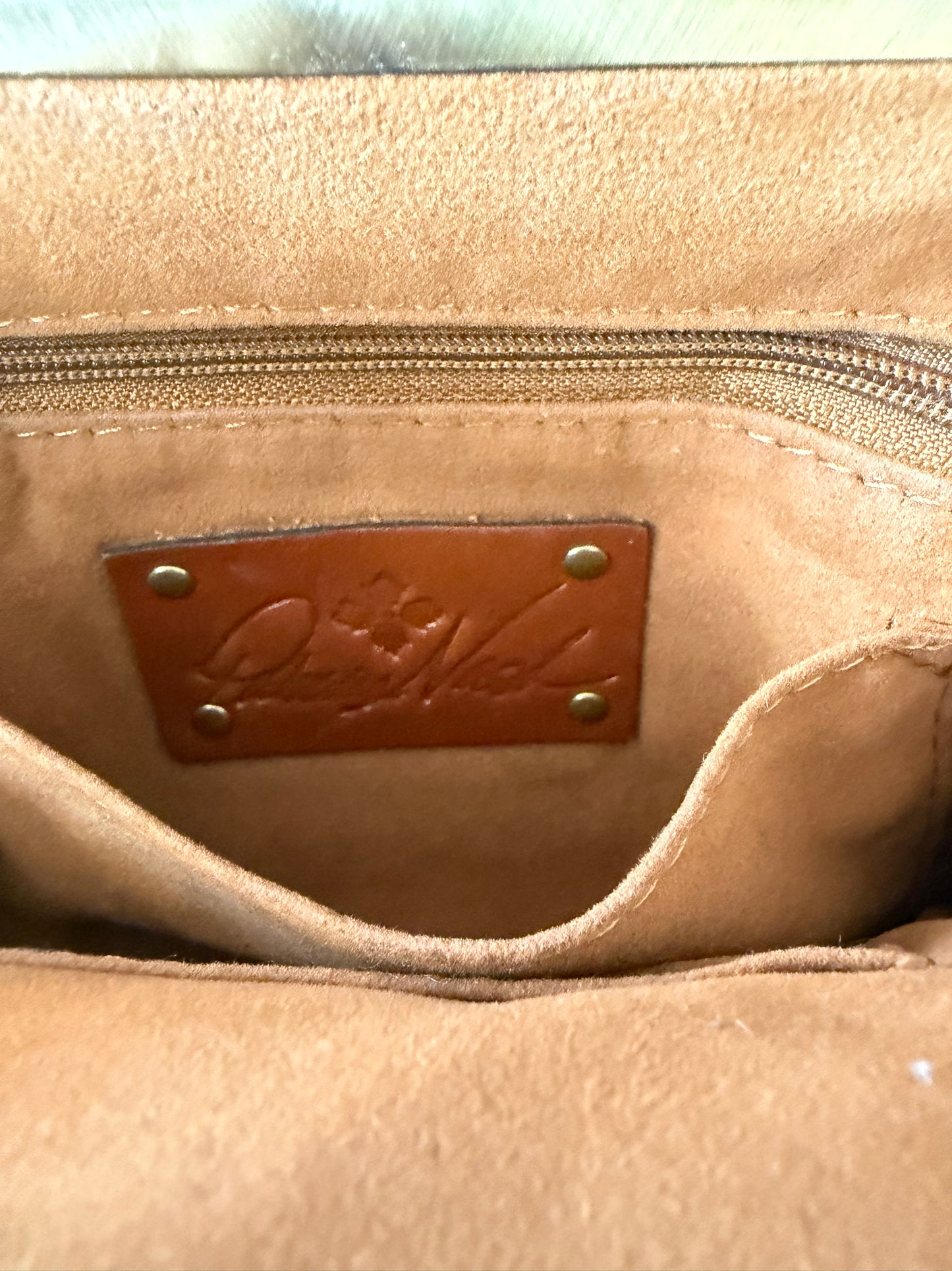 Patricia Nash Brown Leather Handbag