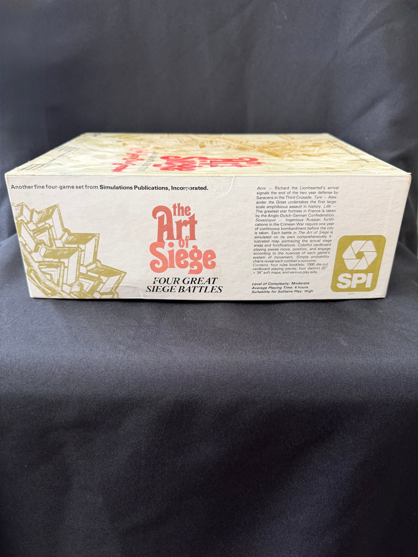 Art of Siege: Four-Game set of Historical Simulations (SPI)