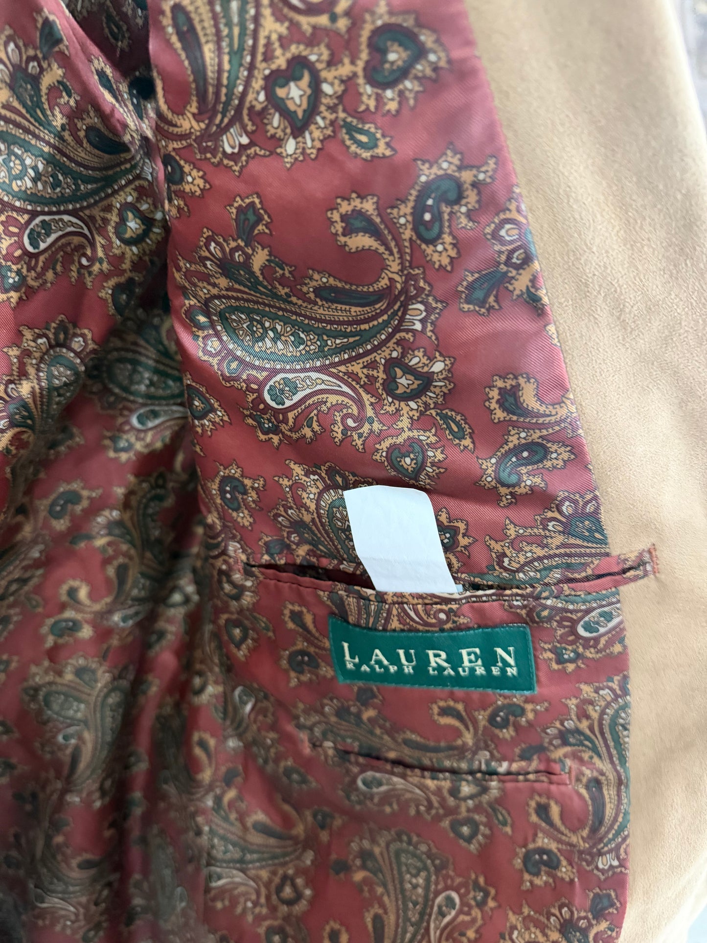 Ralph Lauren Brown Suitcoat Jacket