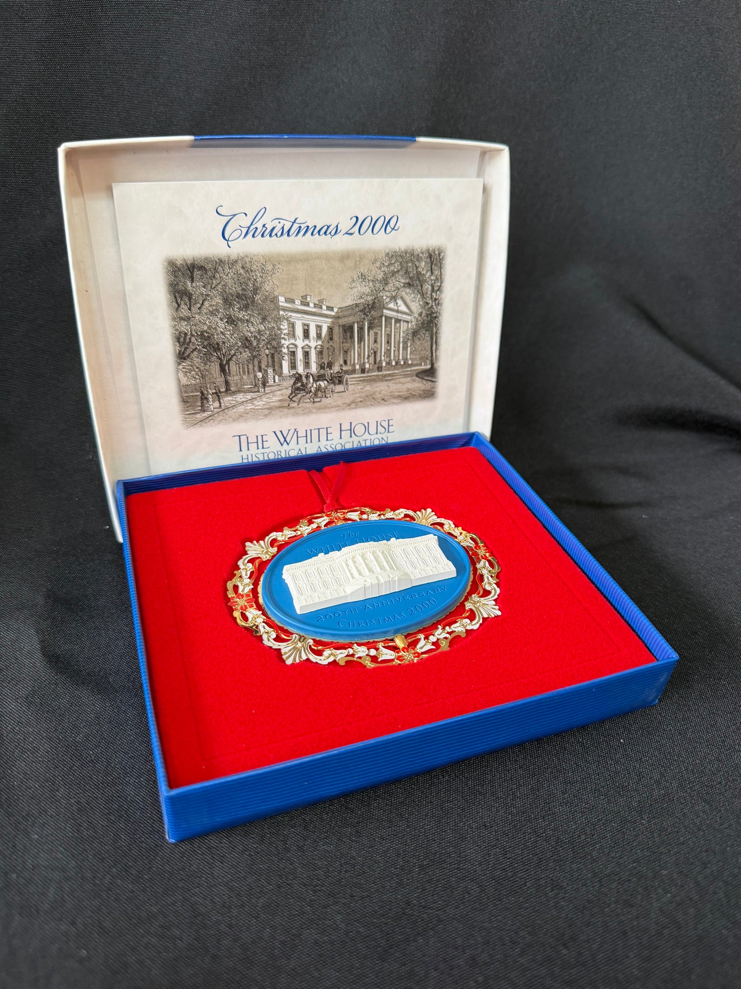 200 Year Anniversary White House Ornament - 1800-2000