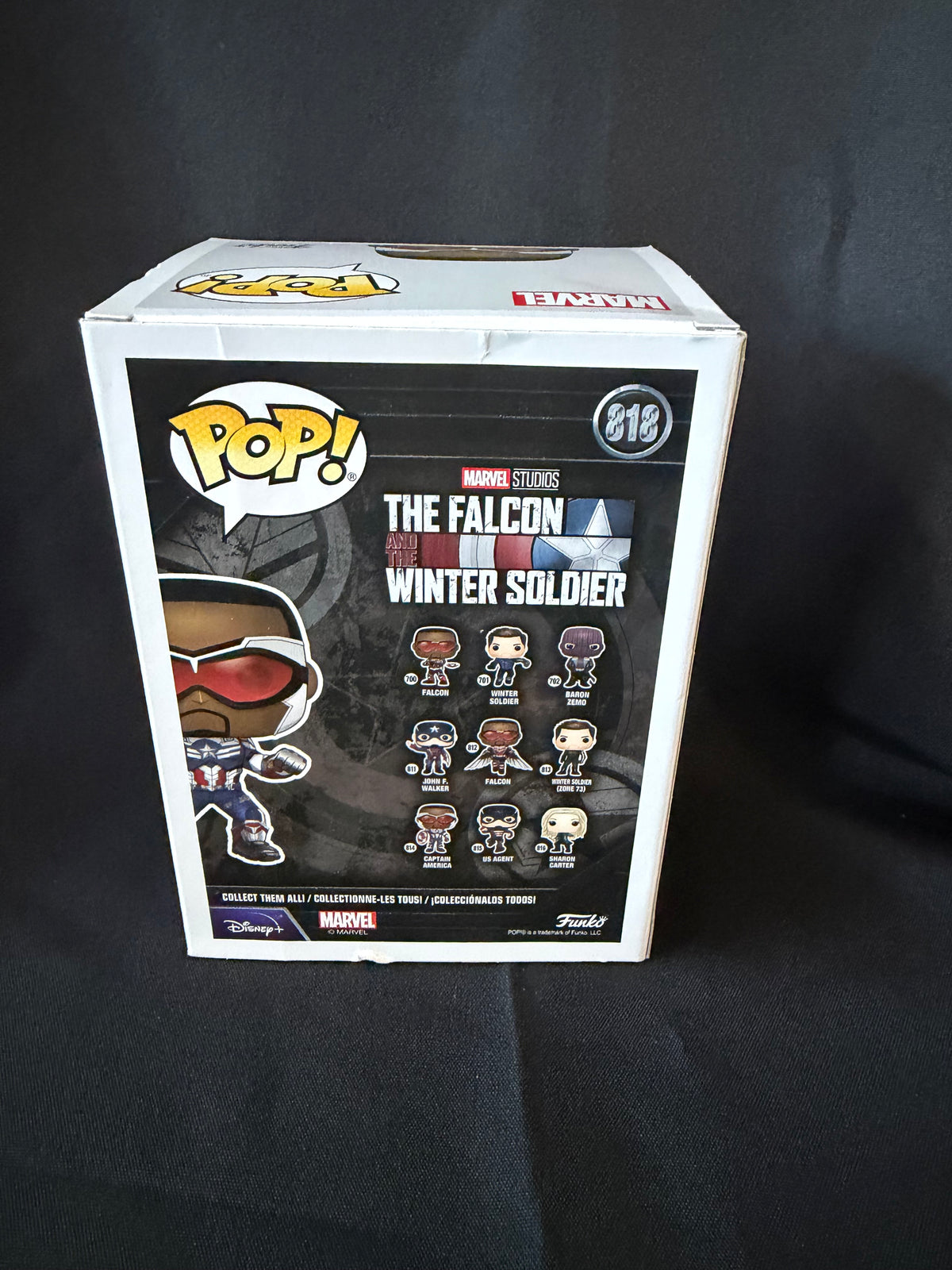 Funko POP! Marvel Studios - The Falcon and the Winter Soldier Captain America #818