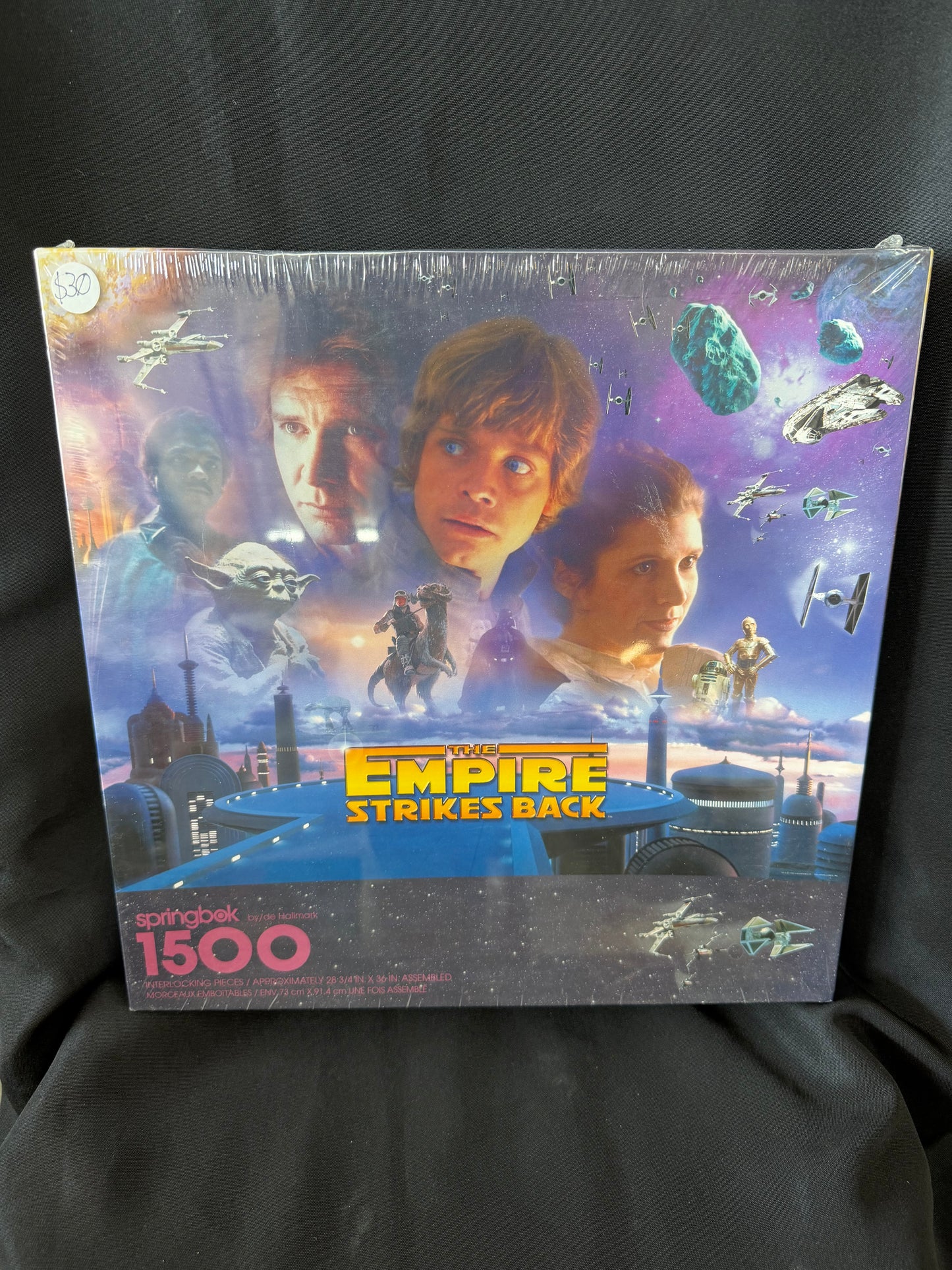"The Empire Strikes Back" 1500-Piece Puzzle by Springbok (New/Sealed)