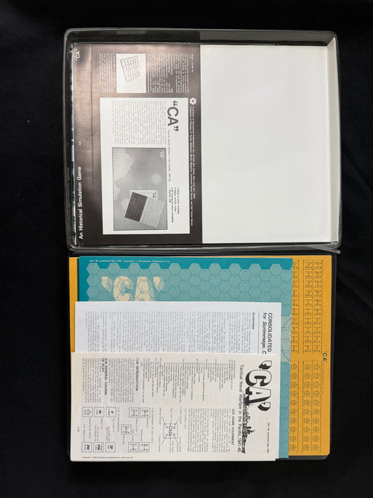 'CA' Tactical Naval Warfare in the Pacific (SPI board game)