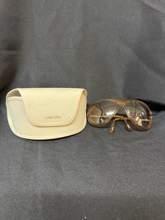Tom Ford Beige Gold Fonda TF22 636 Sunglasses