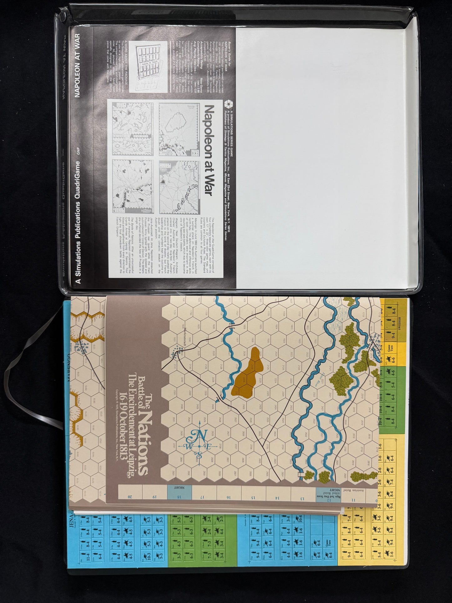 Napoleon At War - Four battles (SPI board game)