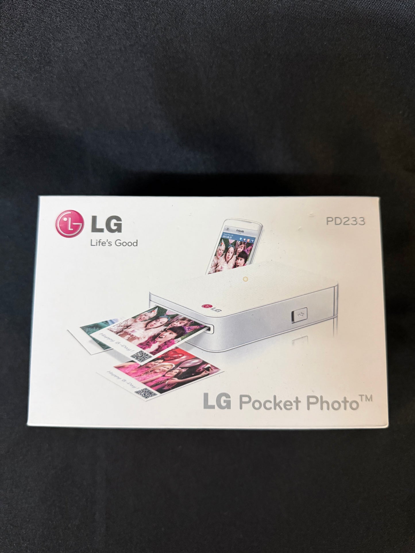 LG Pocket Photo PD233 Bluetooth Printer