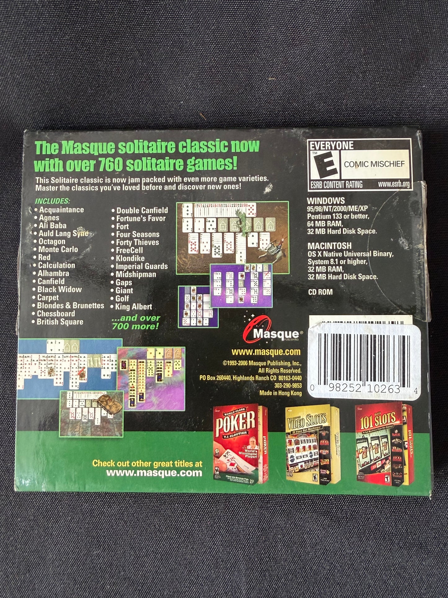 Solitaire Antics Ultimate Plus (Windows/Mac, 2006)