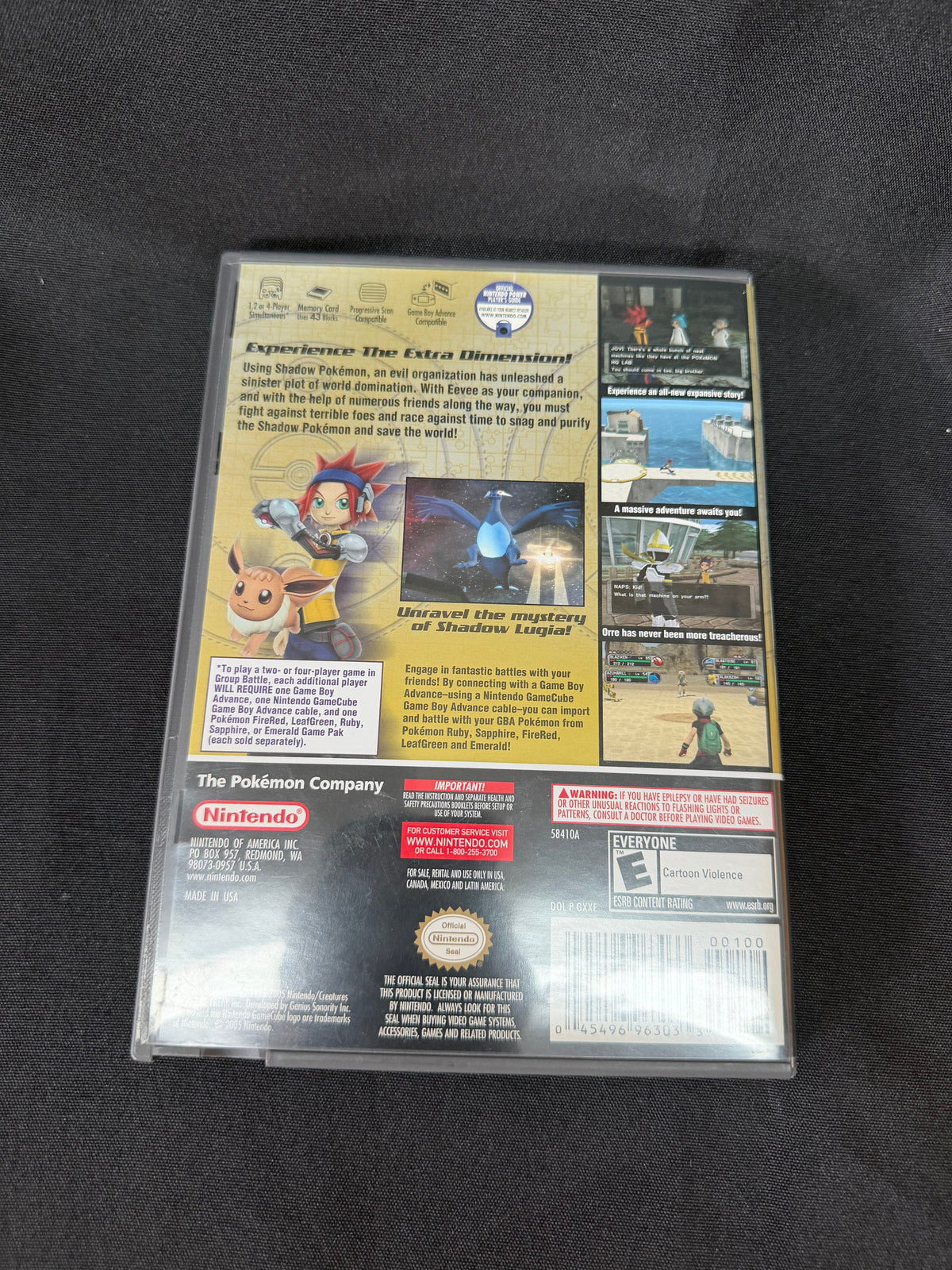 Pokemon XD: Gale of Darkness (Nintendo Game Cube)