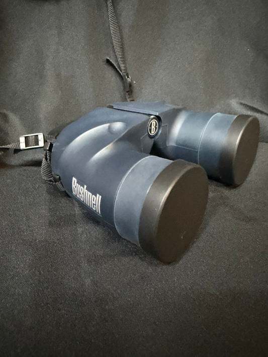 Bushnell 7X50 Marine Binoculars - Blue 380 FT 1000 Yards Waterproof