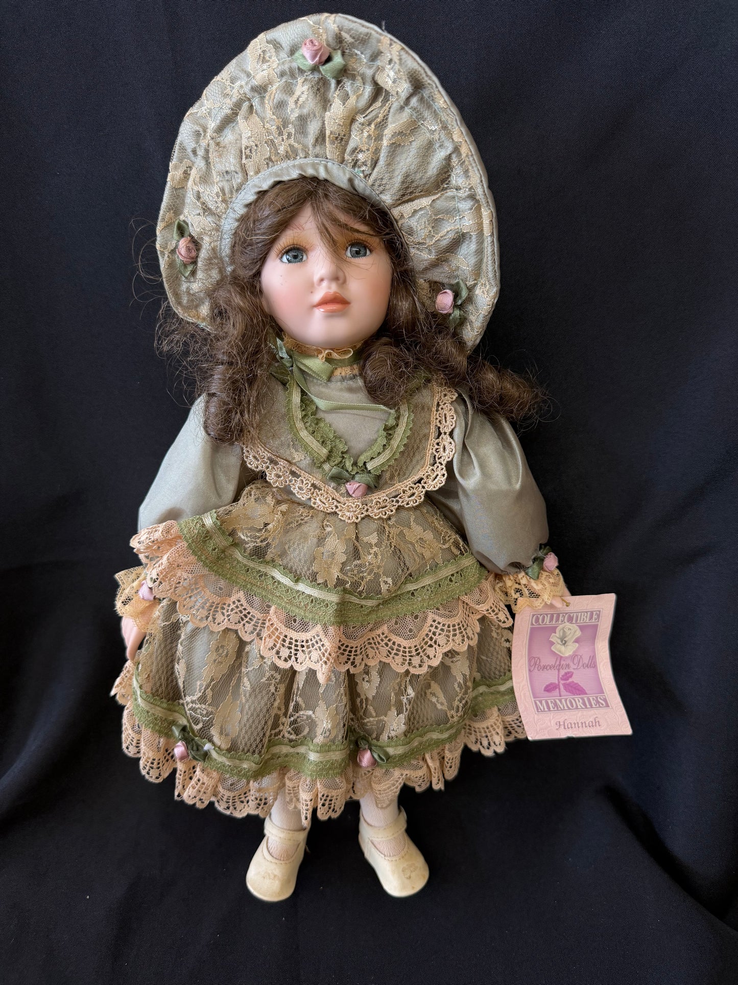 "Hannah" Porcelain Doll — Collectible Memories
