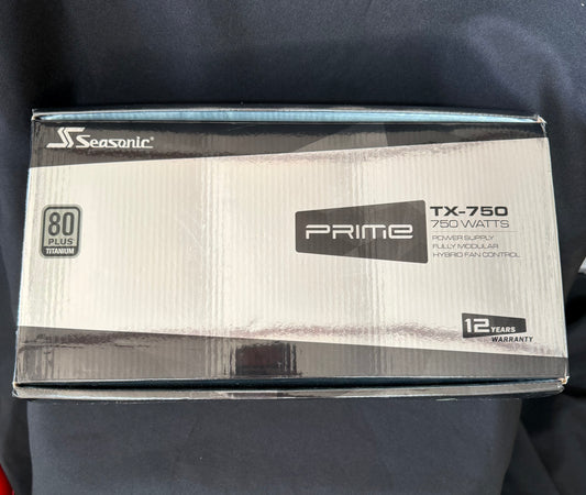 Seasonic PRIME TX-750 80 PLUS Titanium Power Supply