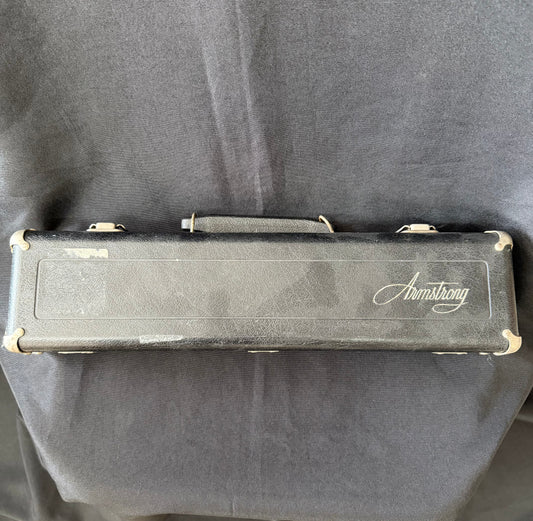 Vintage W.T. Armstrong Model 104 Flute — Elkhart, IND, with Hard Case