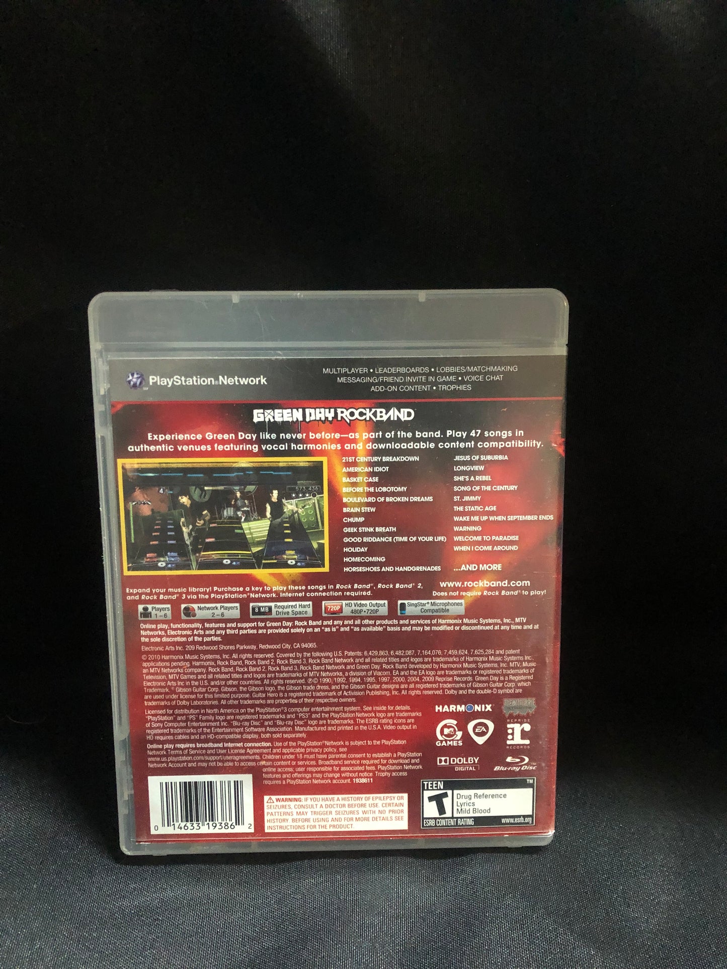 Green Day: Rock Band (PS3)