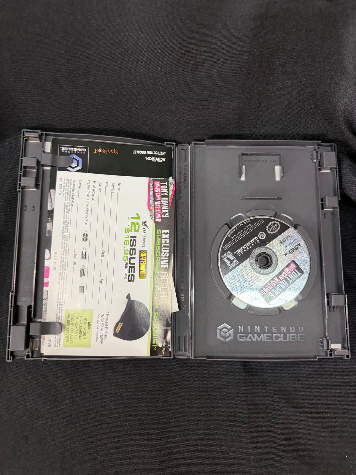 Tony Hawk American Wasteland (Nintendo Game Cube)