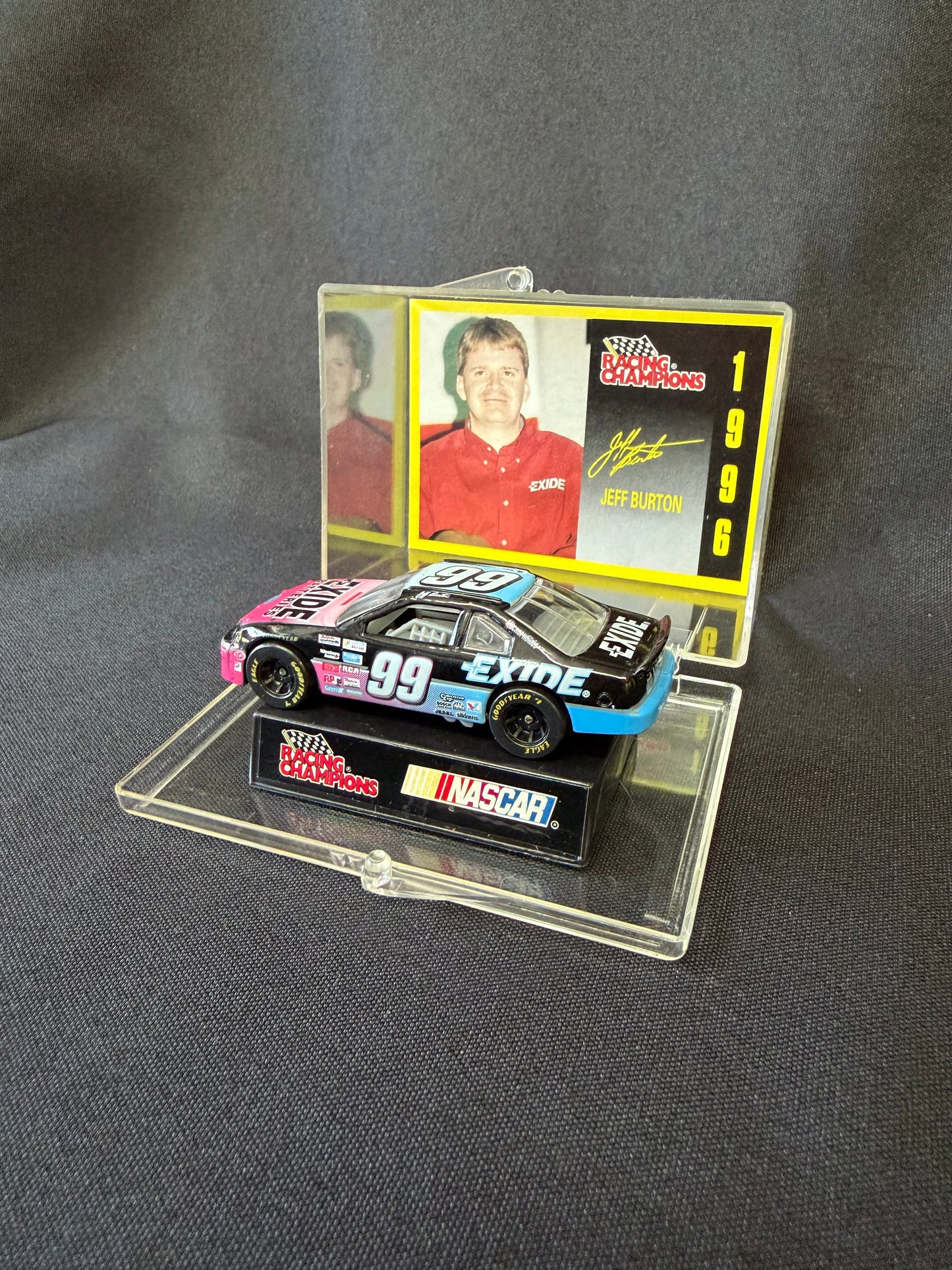 Racing Champions Die-Cast – Jeff Burton #99 Exide Batteries Ford Taurus NASCAR